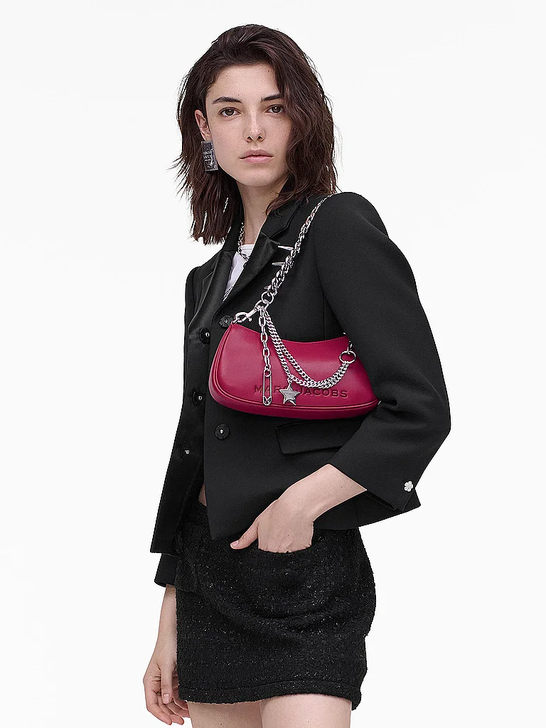 MARC JACOBS Bolso de cuero - Bolso de hombro THE SHOULDER BAG rosa